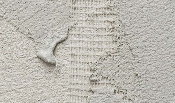 土木材料：外壁補強
ガラス繊維を含む補強材