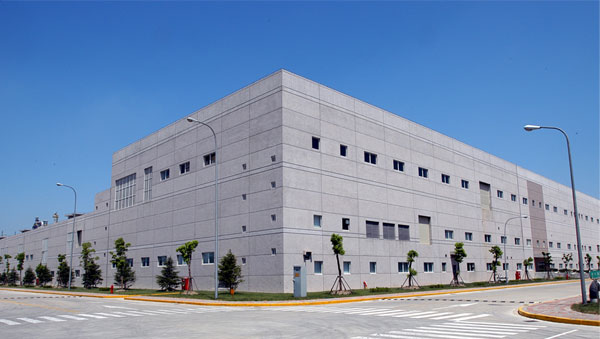 南亜のガラスクロス生産地：
昆山ガラスクロス第一工場（中国昆山の4工場）